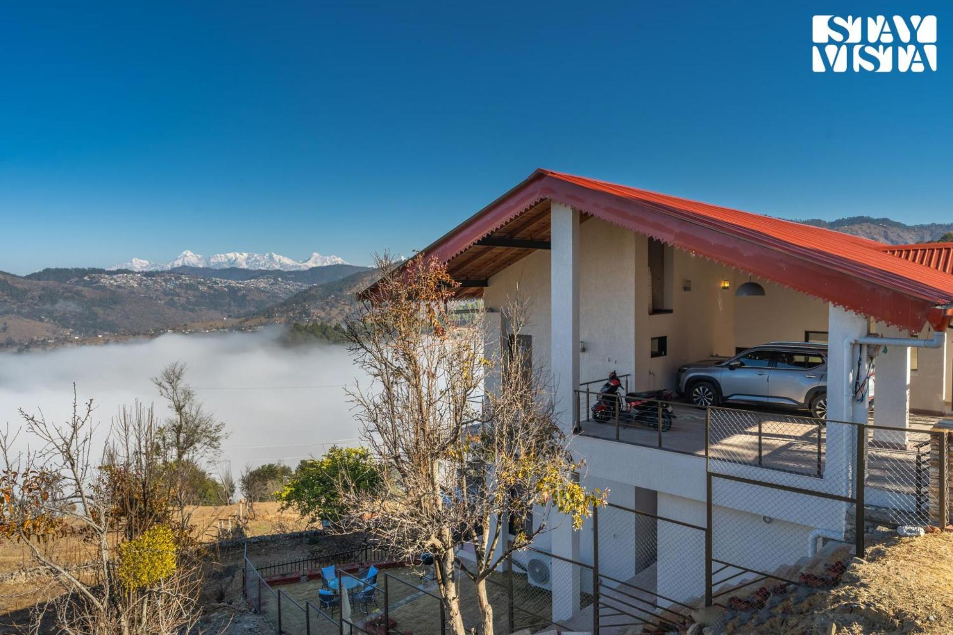 Stayvista At Amulyam Villa With Lawn & Bonfire Mukteshwar Eksteriør billede